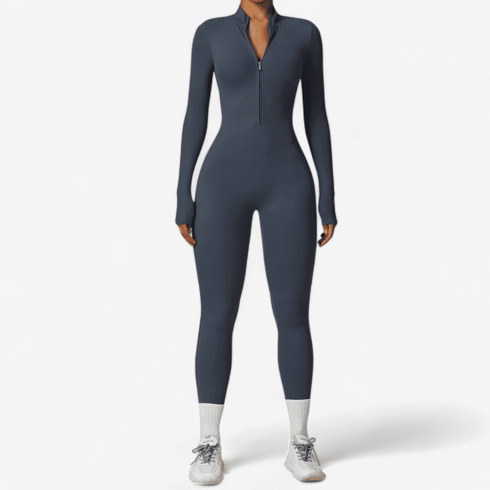 Jumpsuit Damen mit Reissverschluss