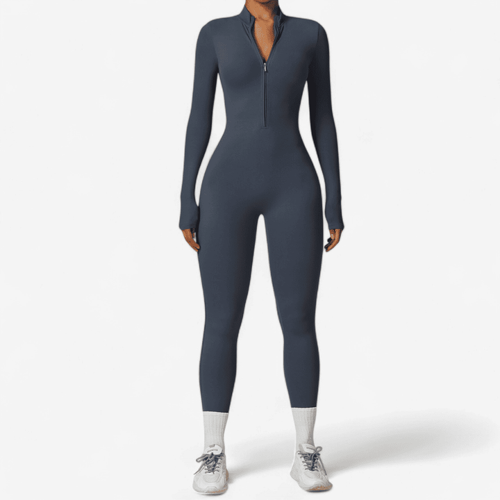 Jumpsuit Damen mit Reissverschluss