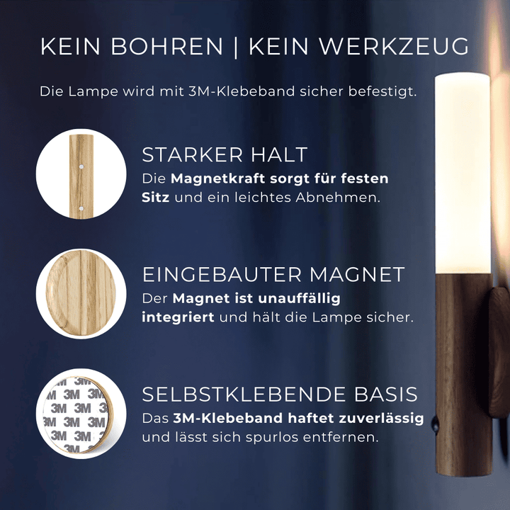 Magnetische LED-Lampe