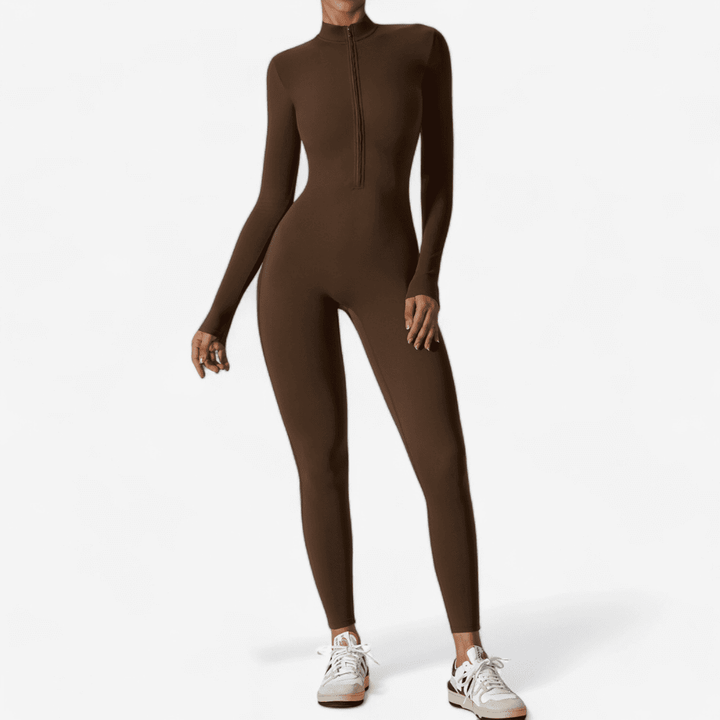 Jumpsuit Damen mit Reissverschluss