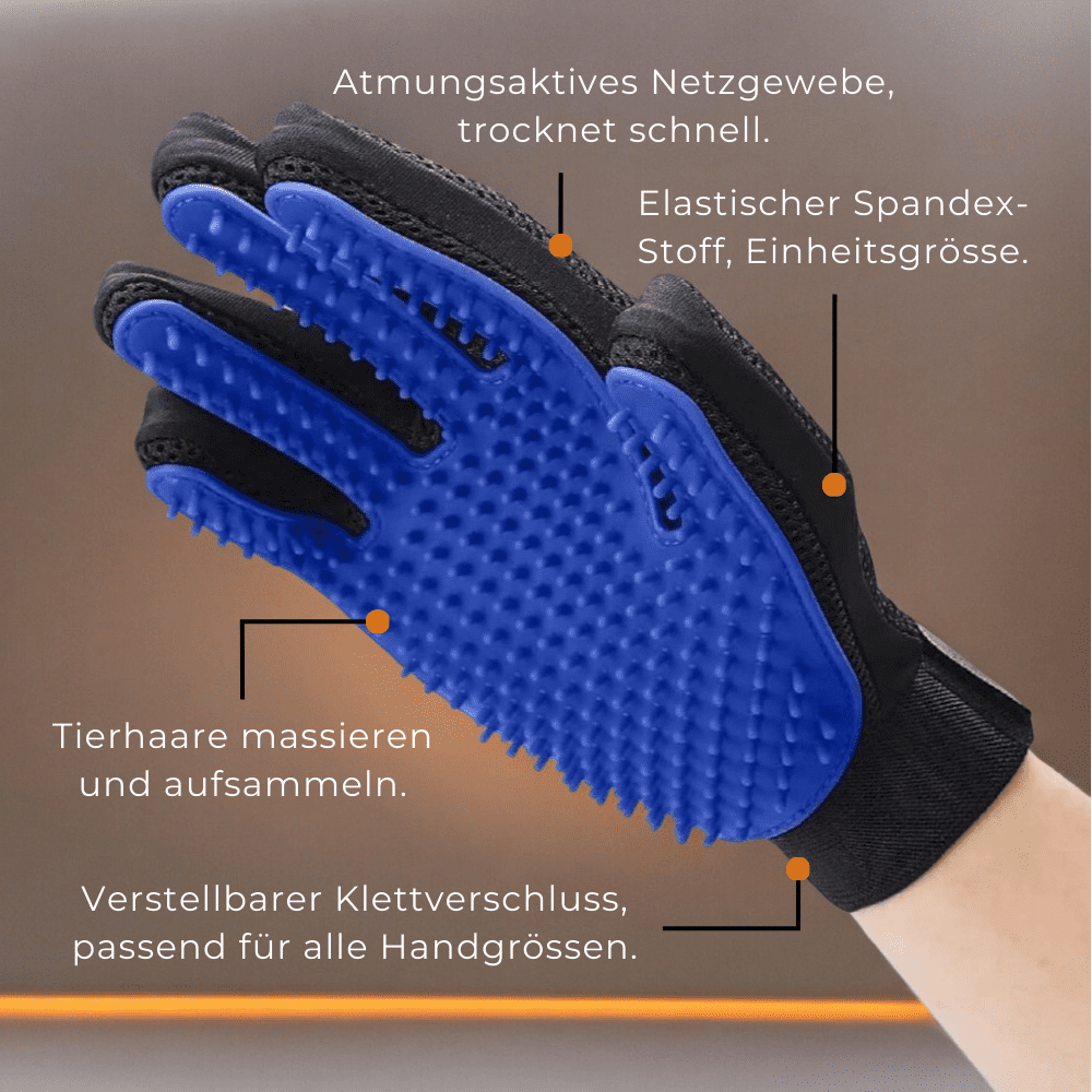 Premium Haustierpflege Handschuh